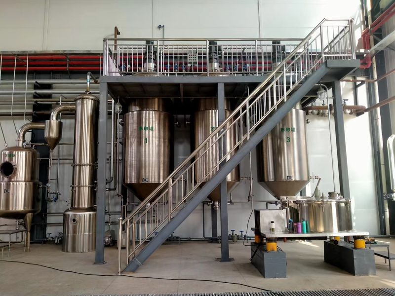 Shaanxi Baisifu Biological Engineering Co., Ltd. fabriek productielijn