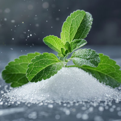 Baisfu High Quality white crystalline powder Stevioside glycoside 98% pure natural Stevia Extract for juice and medicine
