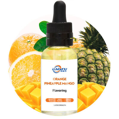 Baisfu  Natural Liquid Orange Pineapple Mango Flavoring Tropical Fruit Blend For Beverages Ice Cream Candy & Bakery Applications