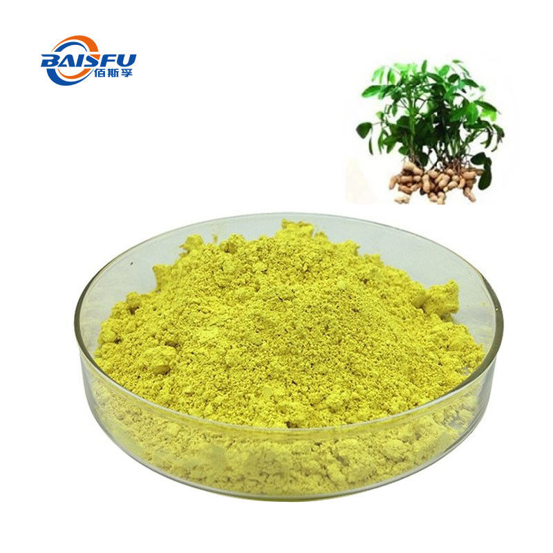 Baisfu New Peanut Shell Extract Powder Yellow flavonoid CAS:491-70-3  yellow powder High quality Top Luteolin used in cosmetics