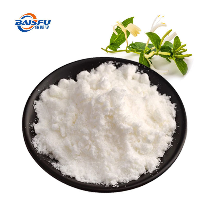 Baisfu plant extract powder High Quality HoneySuchle Flowers Extract Cas: 327-97-9 Chlorogenic Acid, P.E. Honeysuckle Essence Powder / Liquid used in food additive