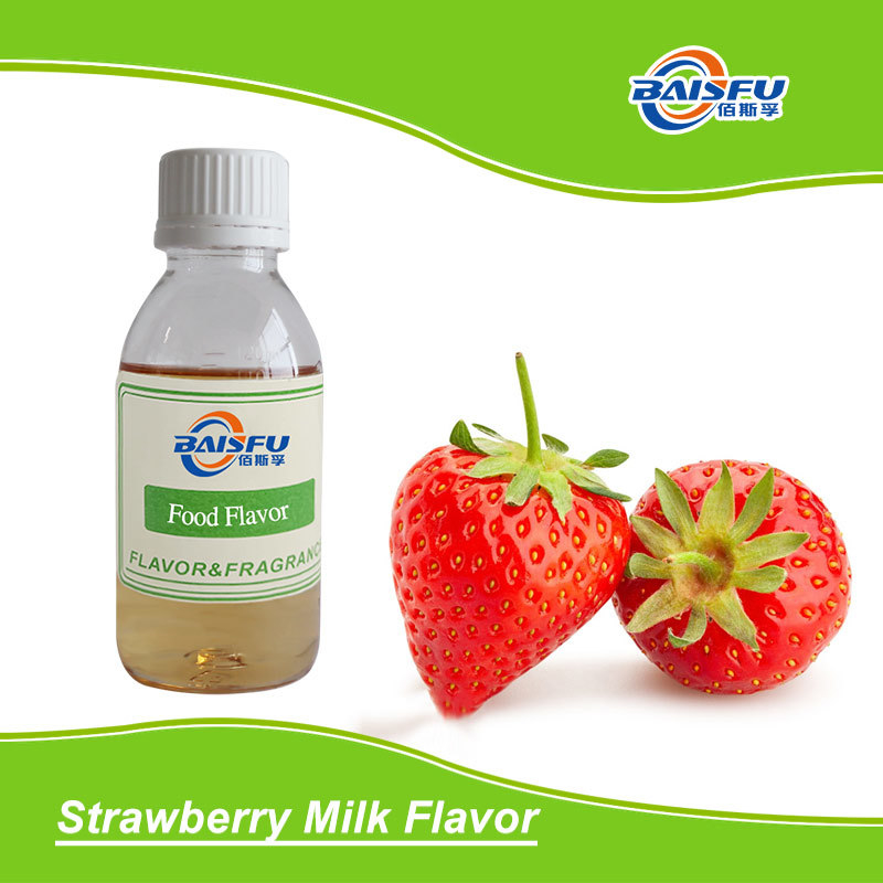 High Purity Food Flavor Strawberry Milk Flavor Water Soluble For Beverage Biscuit Candy Etc
