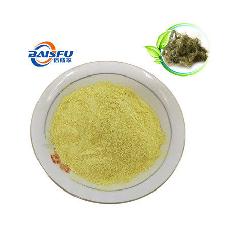 Baisfu hot sell Usnic Acid Powder CAS 125-46-2 pale yellow Specifications 98% For Antibacterial And Dental Care
