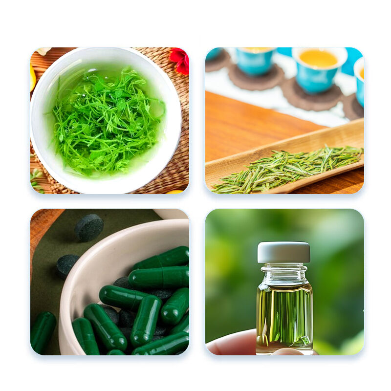 Baisfu Factory Wholesale Gynostemma Pentaphyllum Extract Brown Yellow Fine Powder Ginsenosides for Health Supplements and Natural Additive