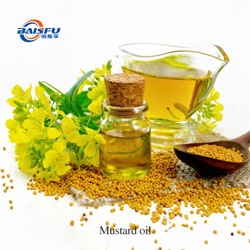 High Quality Mustard Oil CAS: 8007-40-7 for Cooking and Food Industry