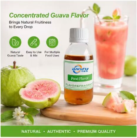 Superior Concentrated Natural Guava Flavor for Ice Cream Sorbet Frozen Yogurt Tropical Fruit Popsicle Dairy Free Sorbet and Rainbow Popsicle
