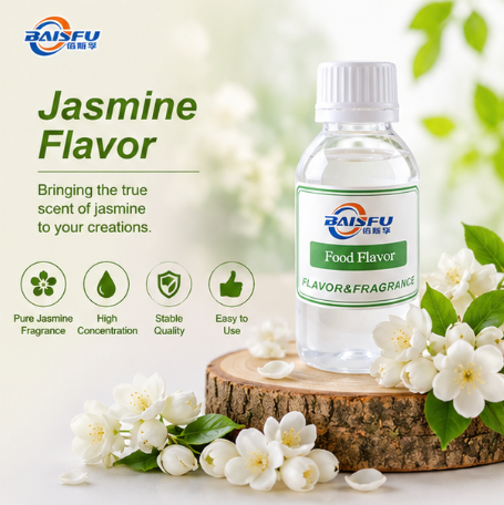 Natural Heat Stable Jasmine Flavor for Jasmine Cake Cookie Muffin and Sweet Pastry Cream