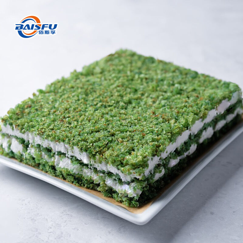 Baisfu Factory Sales Pure Freeze Dried Spinach Powder Food Grade Natural Green Colorant FD Vegetable Powder for Bakery