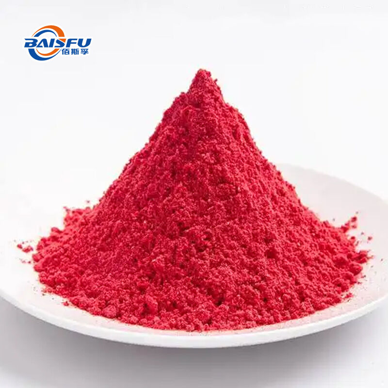 Baisfu Wholesale Pure Freeze Dried Strawberry Powder Food Grade High Vitamin C for Beverages