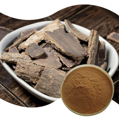 Baisfu best Quality Eucommia leaves extract Brown Fine Powder For medicine and cosmetic